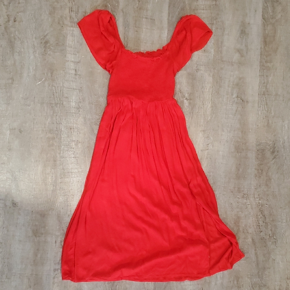 Arizona Jean Company Red Maxi Dress